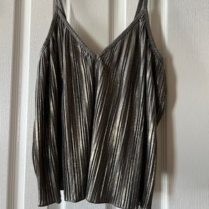 Cosabella cami pleat gold Size Small NWT
